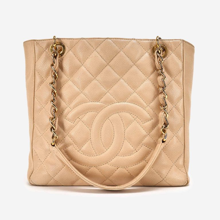 Chanel PST Small Caviar Beige