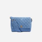 Chanel Vintage Flap Medium Denim Blue
