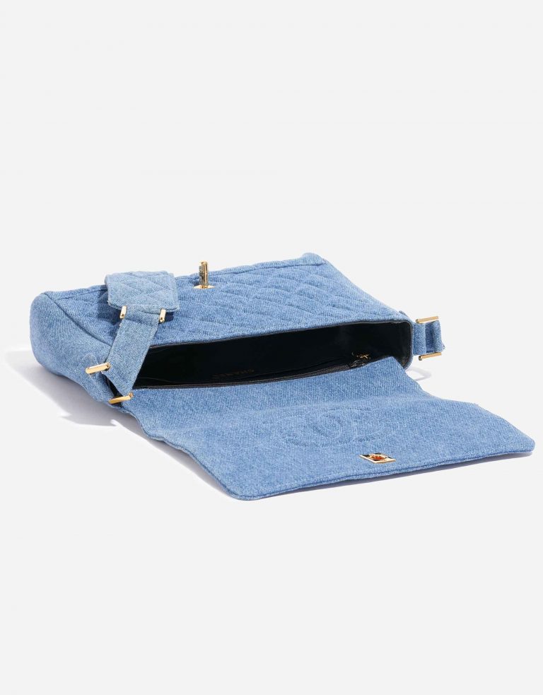Chanel Vintage Flap Medium Denim Blue