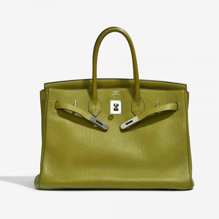 Hermès Birkin 35 Buffalo Sindhu Vert Chartreuse