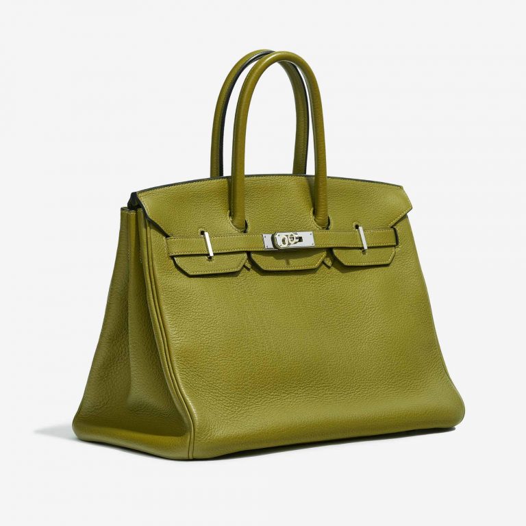 Hermès Birkin 35 Buffalo Sindhu Vert Chartreuse