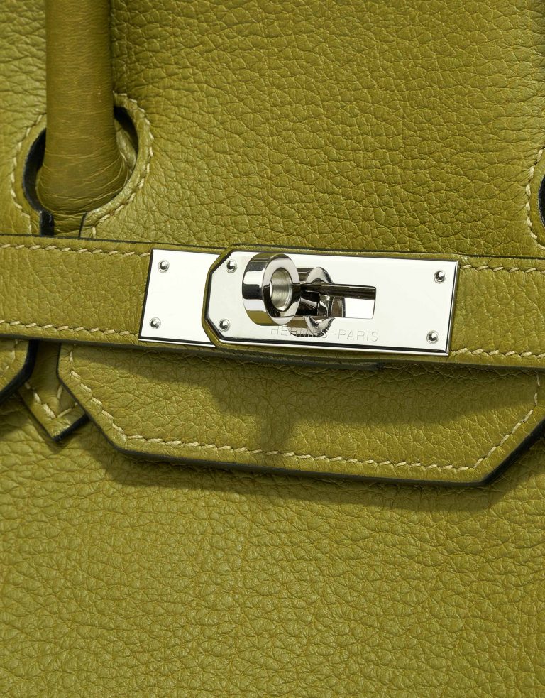Hermès Birkin 35 Buffalo Sindhu Vert Chartreuse