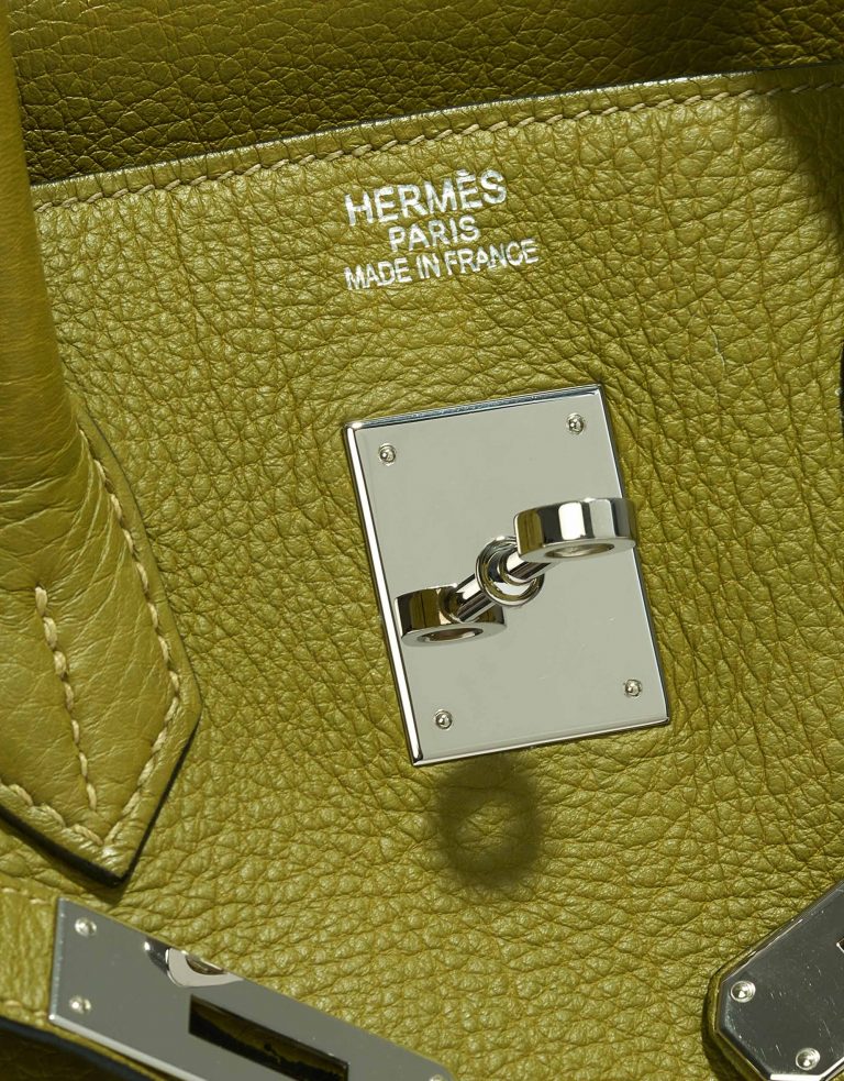 Hermès Birkin 35 Buffalo Sindhu Vert Chartreuse
