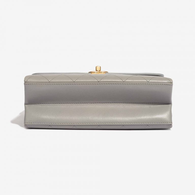 Chanel Timeless Chain Handle Lamb Grey