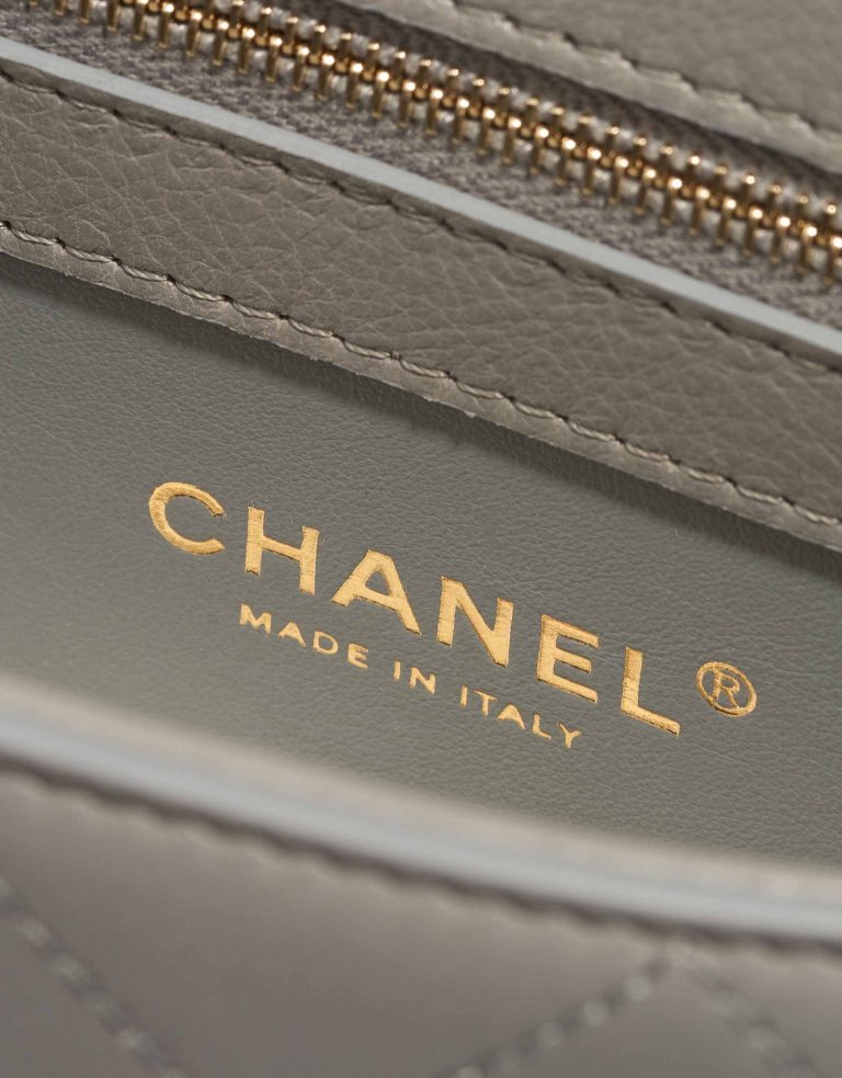 Chanel Timeless Chain Handle Lamb Grey