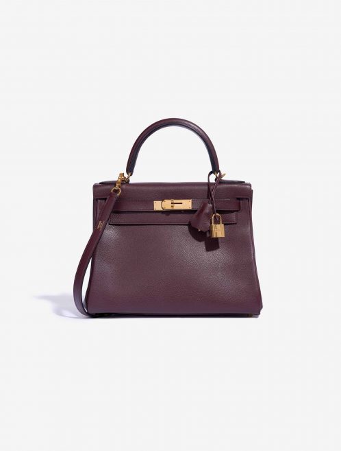 Hermès Kelly 28 Evercolor Prune