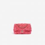 Chanel Timeless Mini Rectangular Tweed Coral