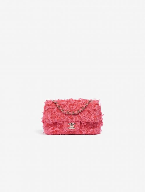 Chanel Timeless Mini Rectangular Tweed Coral