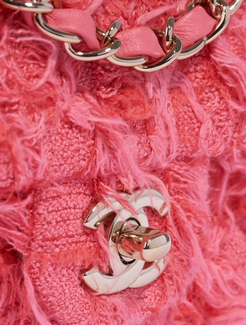 Chanel Timeless Mini Rectangular Tweed Coral