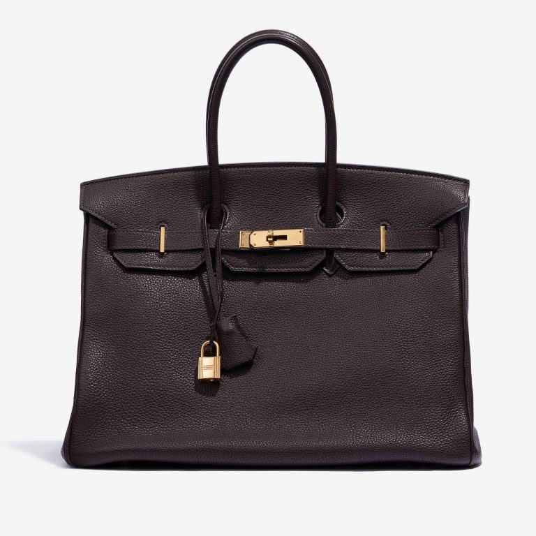 Hermès Birkin 35 Clemence Chocolate