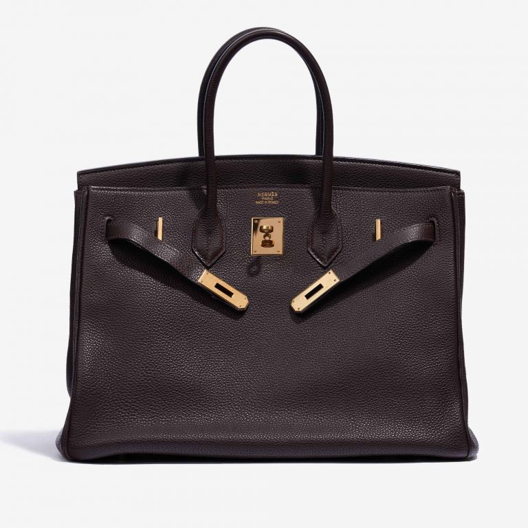 Hermès Birkin 35 Clemence Chocolate