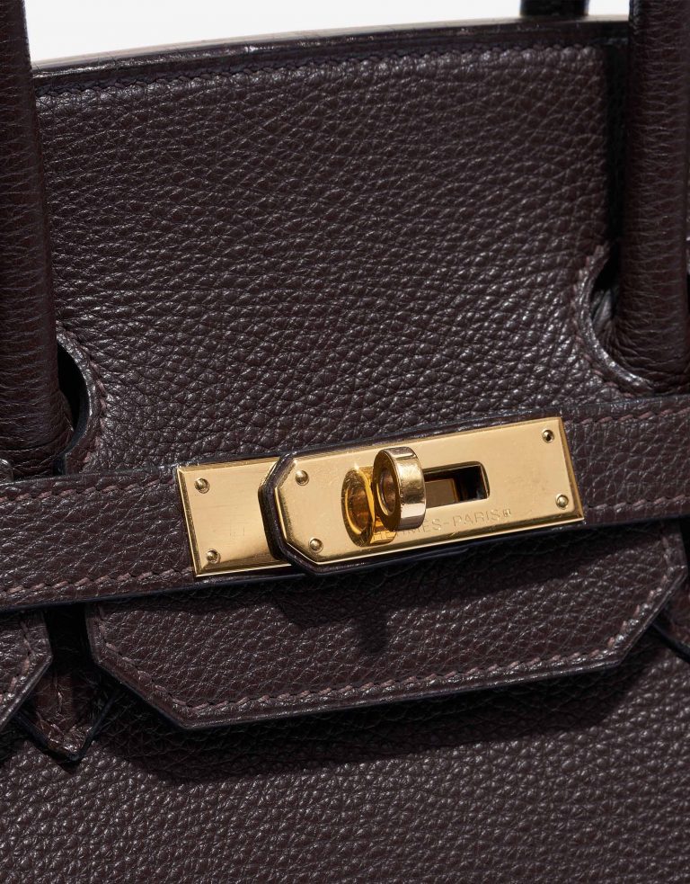 Hermès Birkin 35 Clemence Chocolate