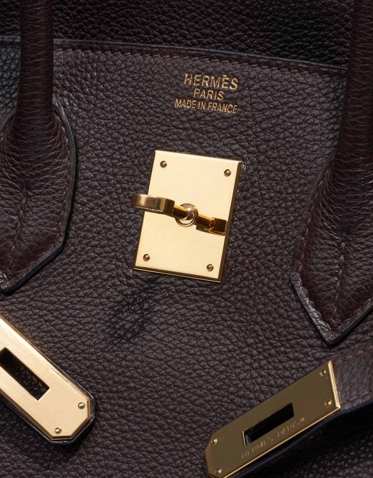 Hermès Birkin 35 Clemence Chocolate