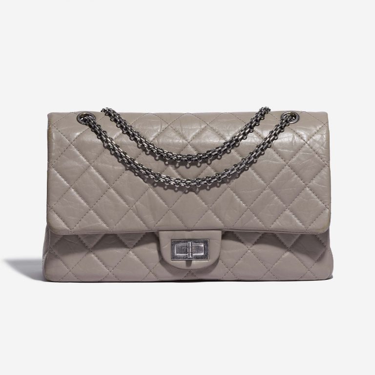 Chanel 2.55 Reissue 227 Aged Calfskin Beige