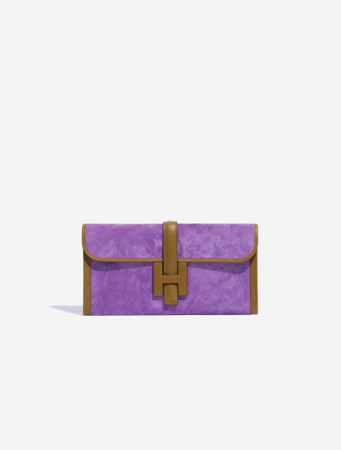 Hermès Jige 29 Doblis / Tadelakt Violet Clair / Kraft