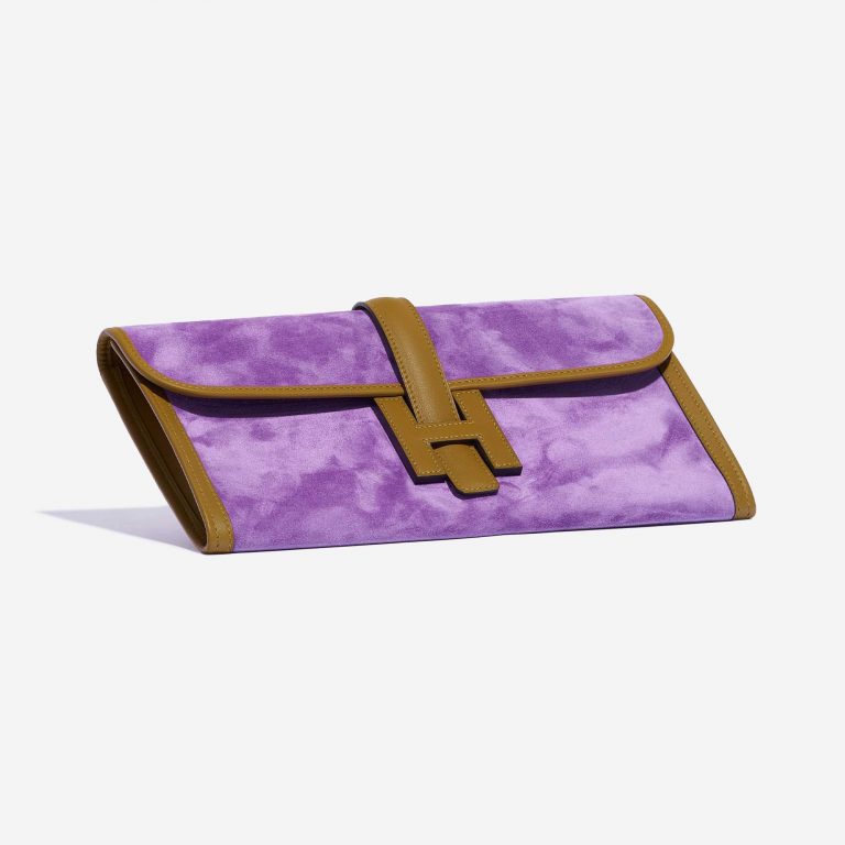 Hermès Jige 29 Doblis / Tadelakt Violet Clair / Kraft
