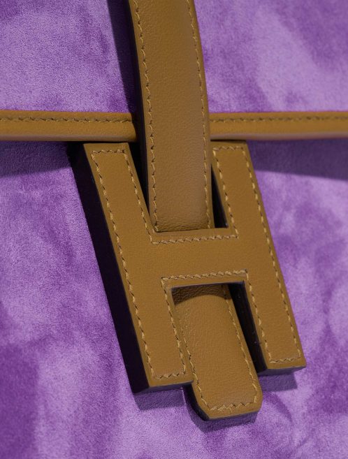 Hermès Jige 29 Doblis / Tadelakt Violet Clair / Kraft