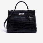 Hermès Kelly 35 Matte Niloticus Black