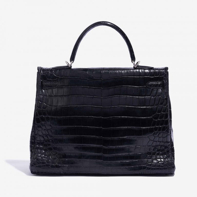 Hermès Kelly 35 Matte Niloticus Black