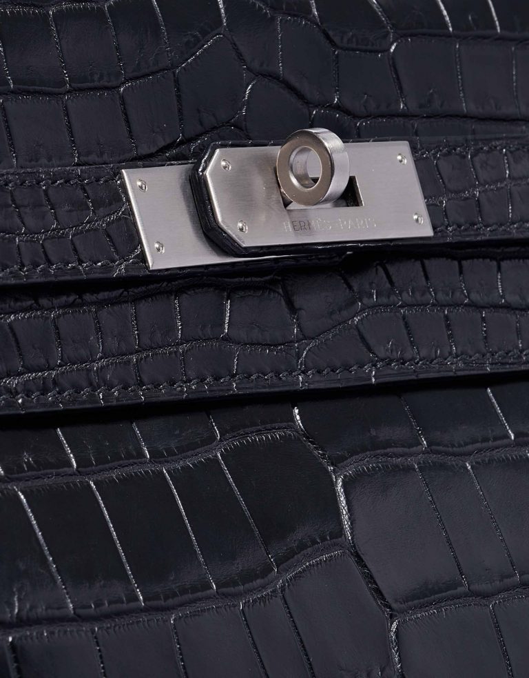 Hermès Kelly 35 Matte Niloticus Black