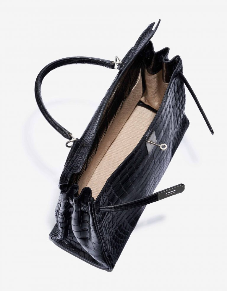 Hermès Kelly 35 Matte Niloticus Black