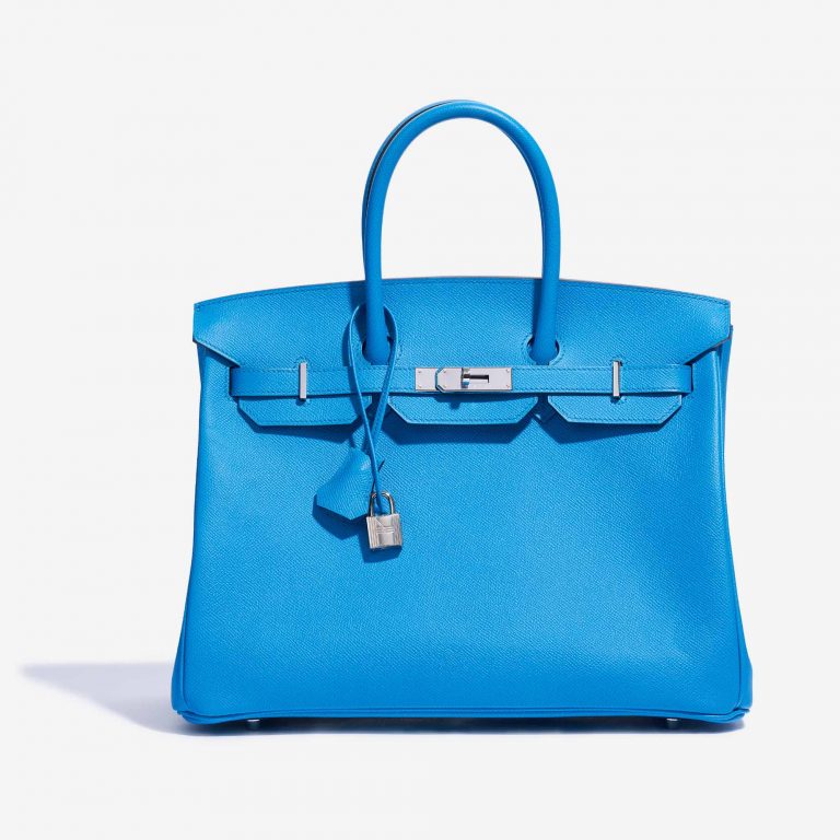 Hermès Birkin 35 Epsom Blue Frida
