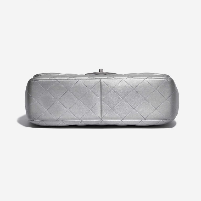 Chanel Timeless Jumbo Lamb Silver