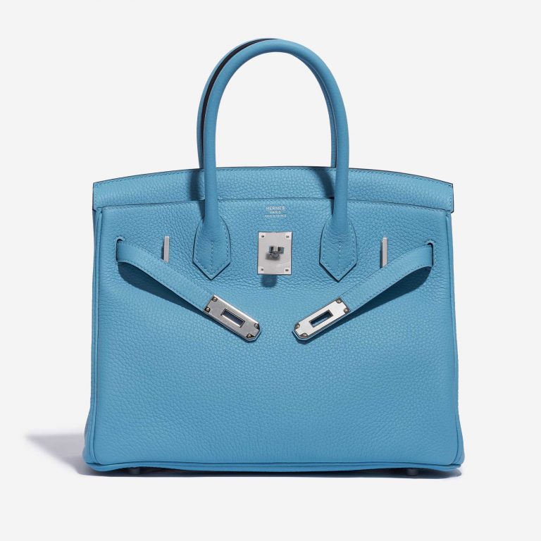 Hermès Birkin 30 Taurillion Clemence Blue du Nord