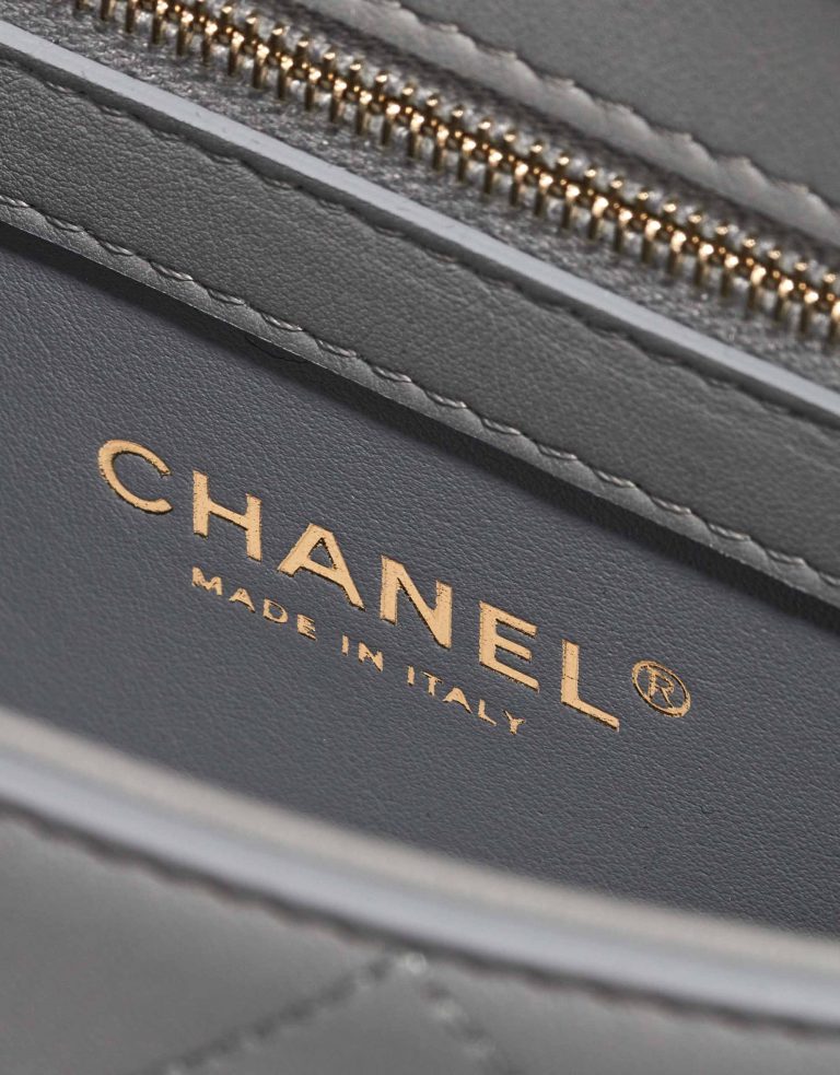 Chanel Timeless Chain Handle Lamb Grey