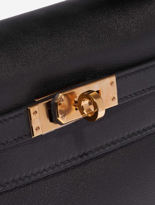 Hermès Kelly Pochette Swift Black