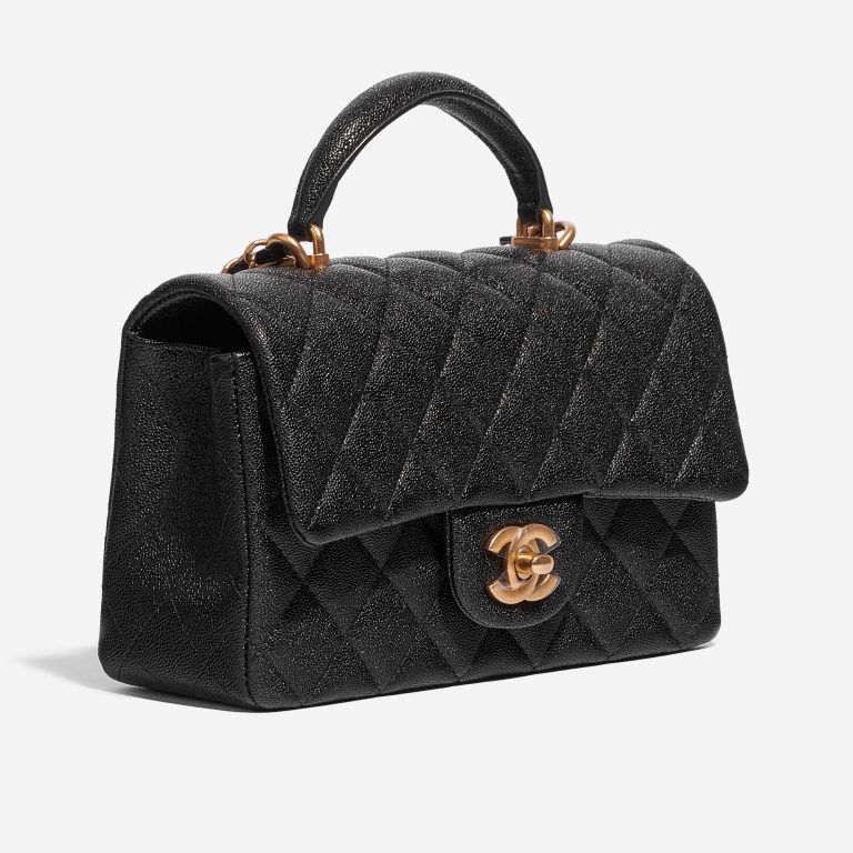 Chanel Timeless Handle Mini Rectangular Caviar Black