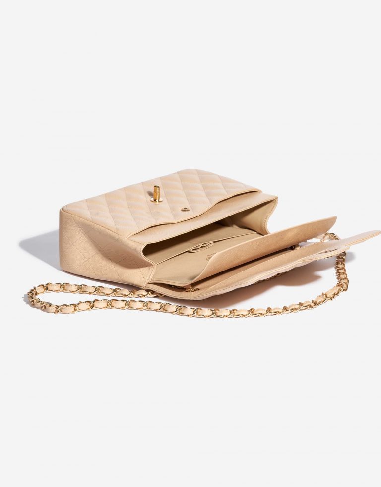 Chanel Timeless Jumbo Caviar Beige