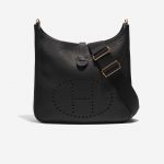 Hermès Evelyne 33 Taurillon Clemence Black