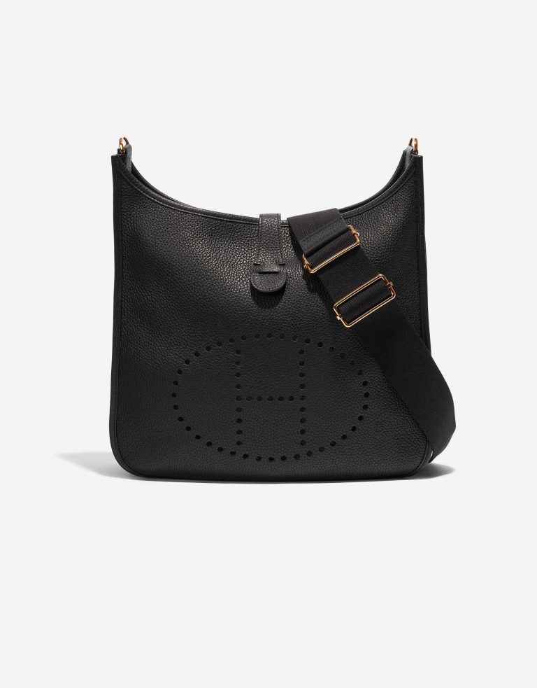 Hermès Evelyne 33 Taurillon Clemence Black
