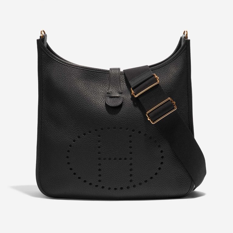 Hermès Evelyne 33 Taurillon Clemence Black