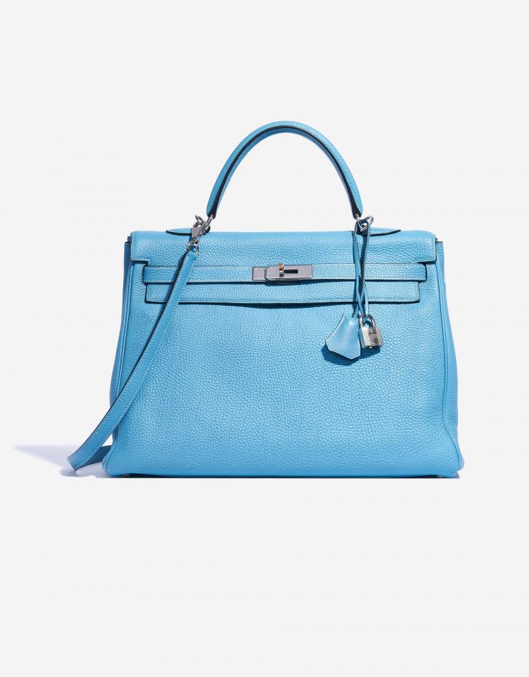Hermès Kelly 35 Togo Blue Jean