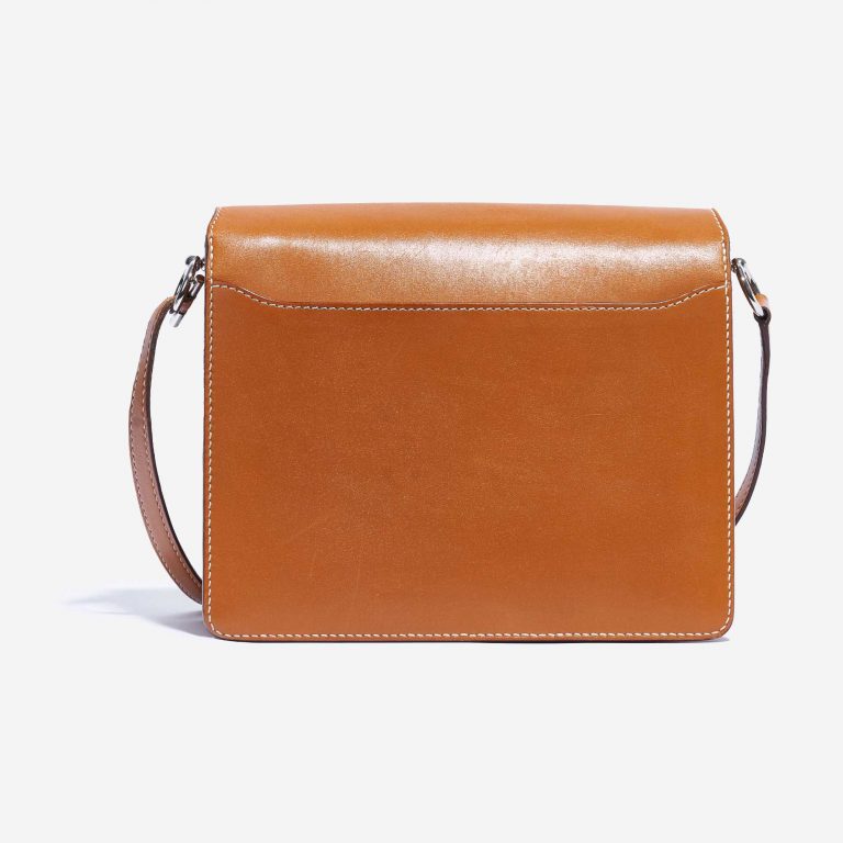 Hermès Roulis 23 Tadelakt / Chevre Gold / Rouge Pivoine