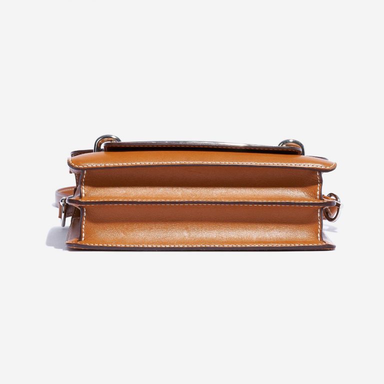 Hermès Roulis 23 Tadelakt / Chevre Gold / Rouge Pivoine