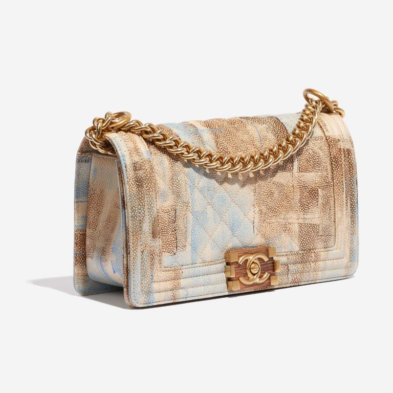 Chanel Boy Old Medium Caviar Multicolour