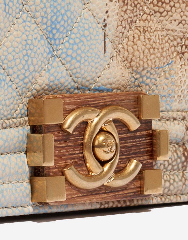 Chanel Boy Old Medium Caviar Multicolour