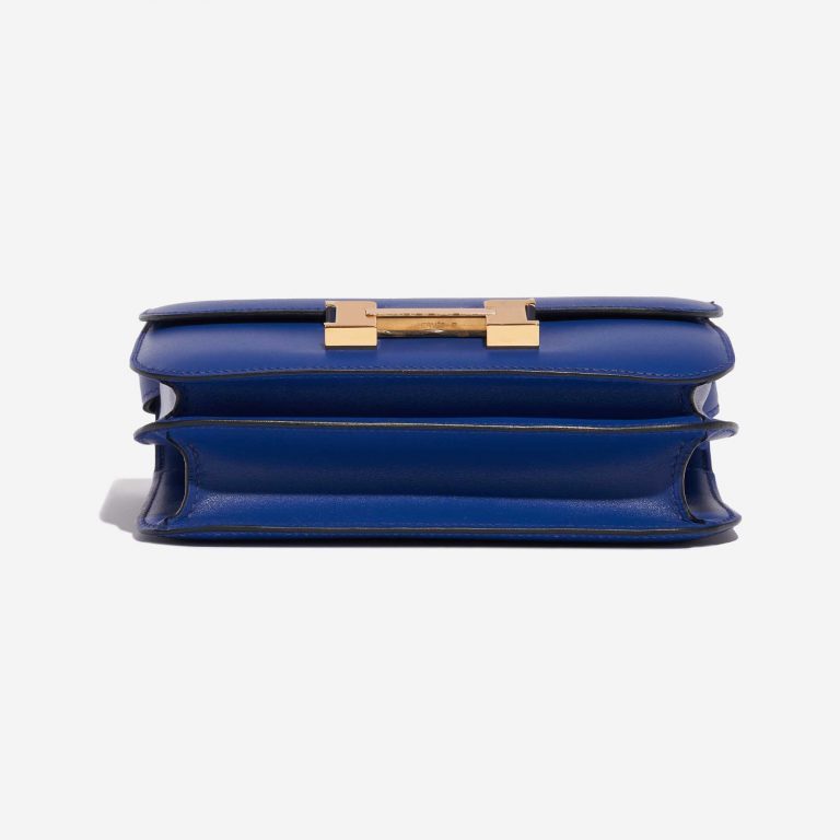 Hermès Constance 18 Tadelakt Blue Electrique