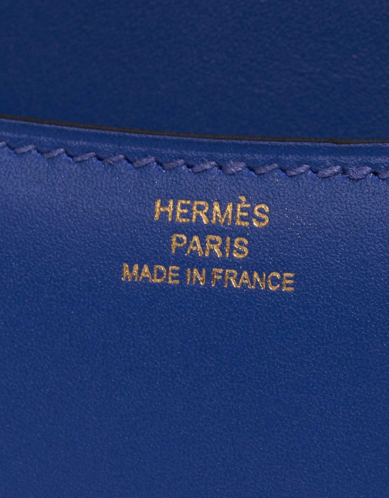 Hermès Constance 18 Tadelakt Blue Electrique