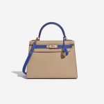 Hermès Kelly 28 HSS Epsom Trench / Blue Electrique
