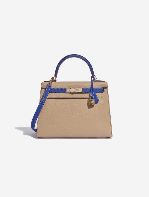 Hermès Kelly 28 HSS Epsom Trench / Blue Electrique