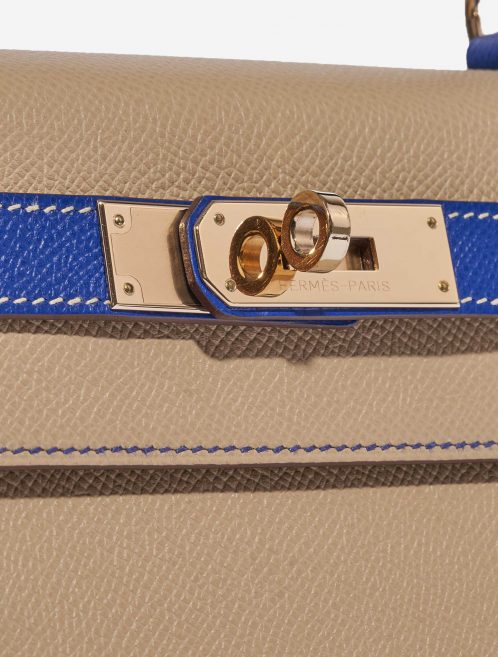 Hermès Kelly 28 HSS Epsom Trench / Blue Electrique