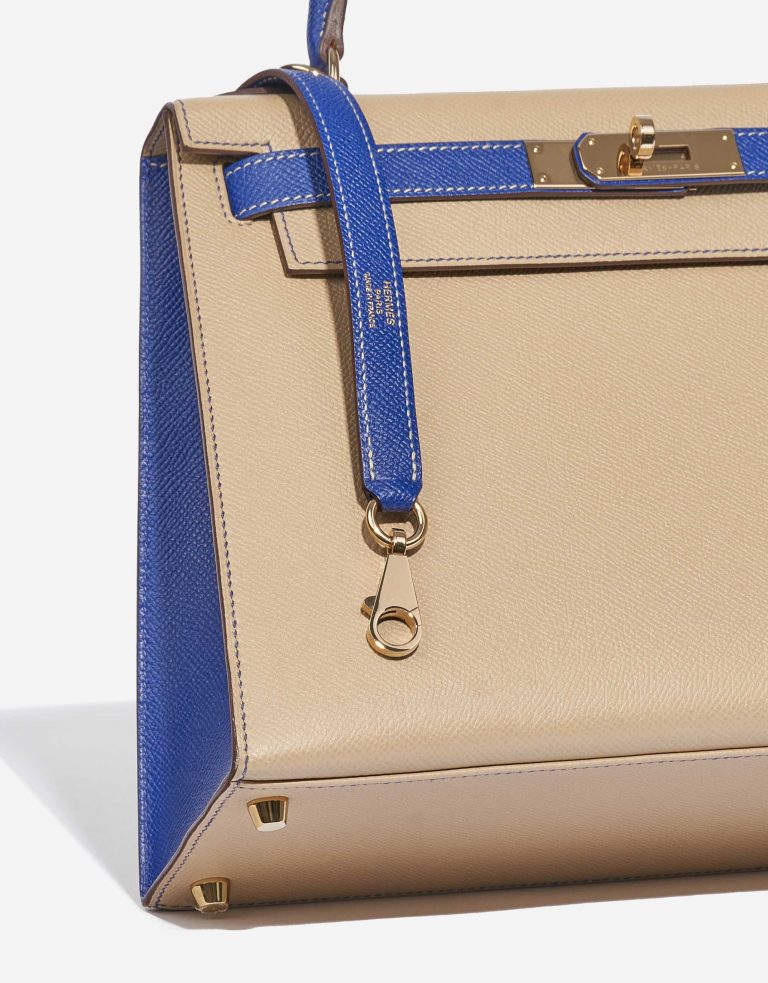 Hermès Kelly 28 HSS Epsom Trench / Blue Electrique