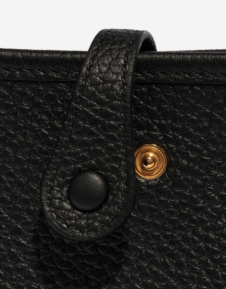 Hermès Evelyne 16 Clemence Black / Noisette