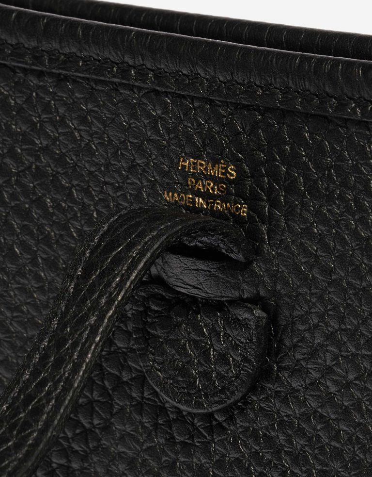 Hermès Evelyne 16 Clemence Black / Noisette