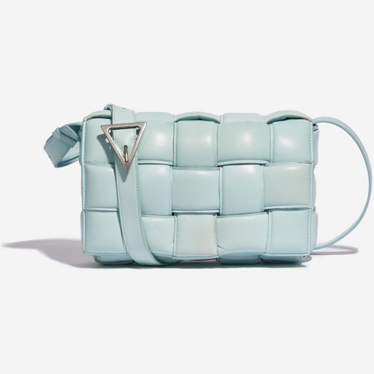 Bottega Veneta Cassette Medium Calf Topaz