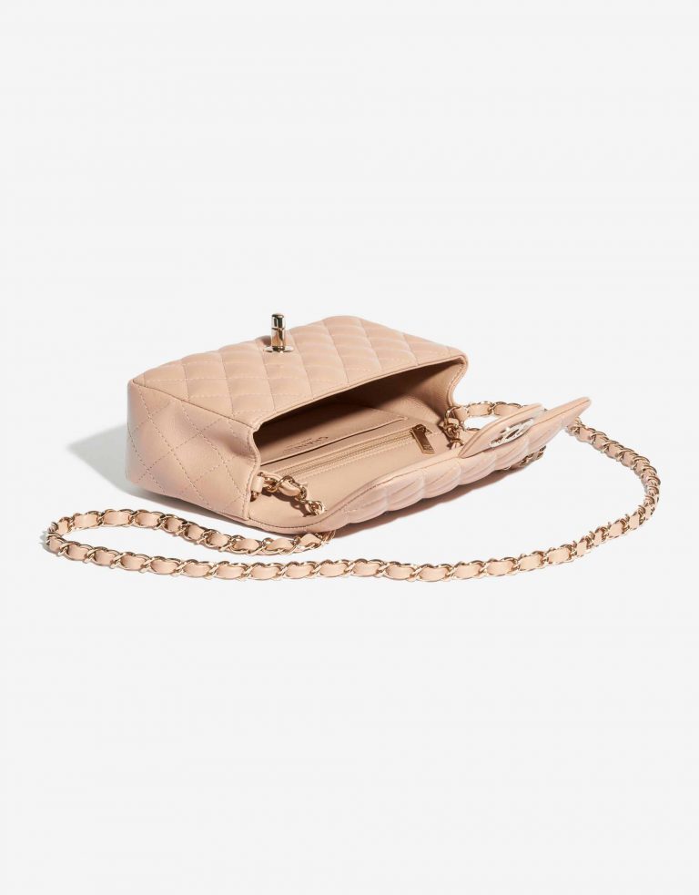 Chanel Timeless Mini Rectangular Lamb Nude